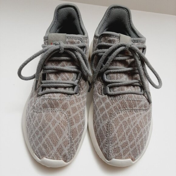 ADIDAS Originals Tubular Shadow Athletic Shoe Light Brown Tan Gray Women's Sz 6 - Picture 5 of 16